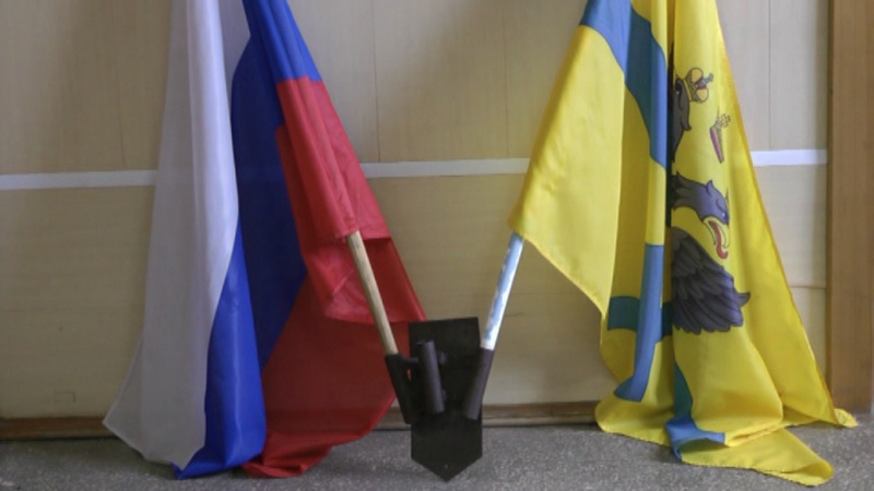 Снова в Оренбурге поймали вора флагов